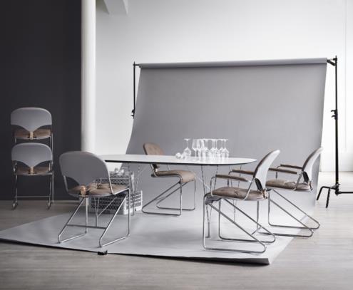 Sessel Sam Chrom Naturale Truffle
