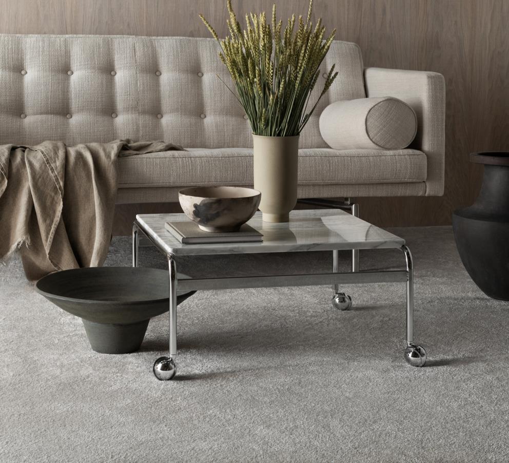 Tisch Karin Carrara-Marmor, weiß